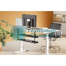 Кабель-канал Cactus CS-CM-700-2BK для столов 72.8x13.5x34.2 см черный