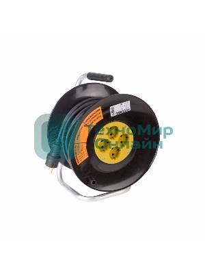 Удлинитель силовой PROconnect на катушке 4 гнезда с/з 20 м 3х2,5 мм² PROFESSIONAL