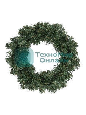 Еловый венок Neon-night Ø 45 см, ПВХ