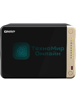 Сетевое хранилище NAS Qnap Original TS-664-8G 6-bay настольный Celeron N5095