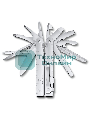 Мультитул Victorinox SwissTool MX Clip (3.0327.MKB1) 115мм 26функц. серебристый блистер
