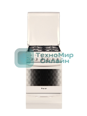 Плита газовая Gefest ПГ 5100-02 0167 бежевый, конфорок 4 шт, духовка 52 л, 50 см x 85 см x 58.5 см