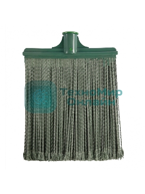 Метла полипропиленовая Сибртех, 270х260 мм, плоская распушенная, без черенка