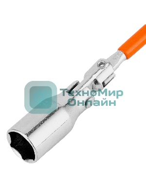 Ключ свечной Sparta 21 мм, с шарниром