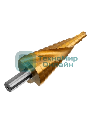 Сверло ступенчатое Matrix, 6-8-10-12-14-16-18-20-22-24-26-28-30 мм,HSS, спирал. проф., трехгр. хвост.