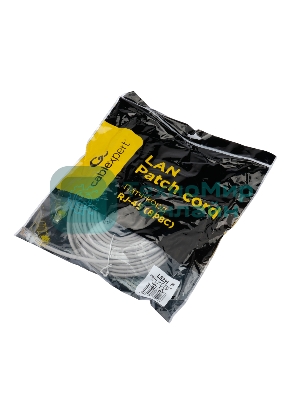 Патч-корд LSZH UTP Cablexpert PP31-20M cat.5e, 20м, литой, многожильный, серый