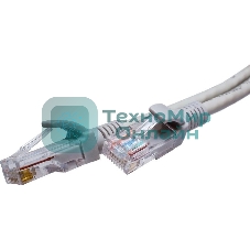 Патч-корд Suprlan 10-0144 UTP RJ-45 вил.-вилка RJ-45 cat.5e 3м серый LSZH 24AWG