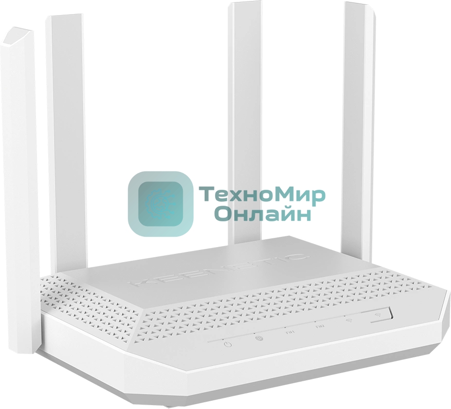 Маршрутизатор Гигабитный Keenetic Giga (KN-1012) с двухдиапазонным Mesh Wi-Fi 6 AX3000