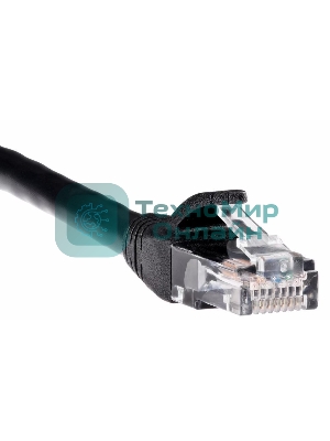 Патч-корд литой AOpen ANP612B-BK-2M (7/0.20) UTP кат.6 черный 2m