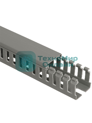 Кабель-канал перфорированный 25х25 L2000 ИМПАКТ серия М IEK CKM50-025-025-1-K03