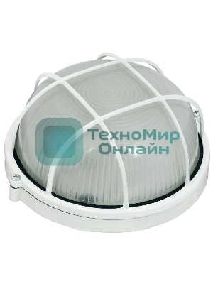 Светильник IEK LNPP0-1302-1-060-K01НПП1302 белый/круг с реш.60Вт IP54IEK