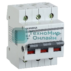 Выключатель нагрузки IEK MNV15-3-063 (мини-рубильник) ВН-32 3Р 63А GENERICA