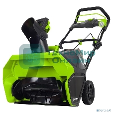 Снегоуборщик аккумуляторный GreenWorks GD40ST, 40V, 51 см, бесщеточный, без АКБ и ЗУ (2600007)