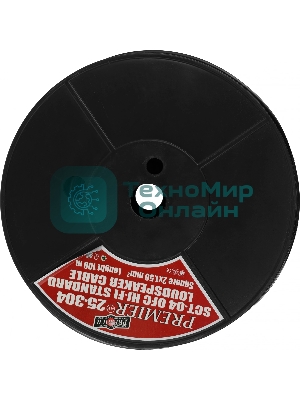 Кабель акустический Premier SCT-04 BC 100м. черный (25-304 100)