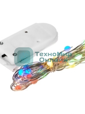 Умная гирлянда Neon-night Роса с крупными каплями 20м 200 LED RGB IP20 прозрачный провод USB