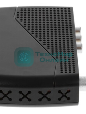 Приставка для цифрового ТВ Hyundai H-DVB500 черный, DVB-T2, DVB-T, DVB-C, HDMI, USB 2.0 х2