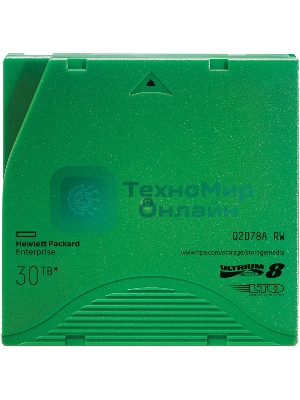 Картридж HPE Q2078A LTO-8 Ultrium 30TB RW Data