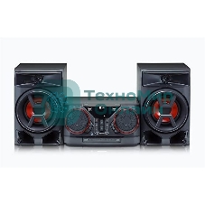 Музыкальный центр LG CK43 Мидисистема, мощность 300 Вт, DVD, FM, MP3, Воспр. с USB 2, HDMI, Bluetooth, аудиовход, Karaoke Star, Wireless Party Link