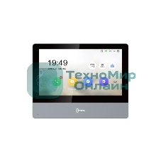 Видеодомофон Hikvision DS-KH8350-TE1 серебристый