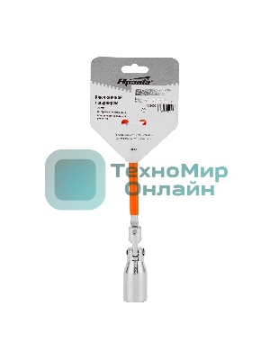 Ключ свечной Sparta 21 мм, с шарниром