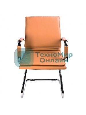 Кресло Бюрократ CH-993-Low-V/Camel светло-коричневый, экокожа, 120 кг, механизм качания, низкая спинка