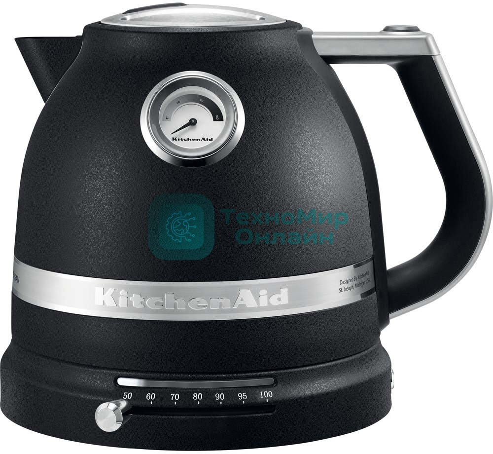 Чайник электрический KitchenAid 5KEK1522EBK Artisan 1.5 л, чугун