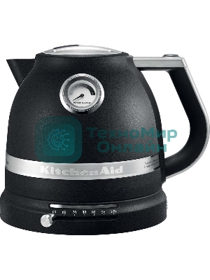 Чайник электрический KitchenAid 5KEK1522EBK Artisan 1.5 л, чугун