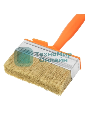 Кисть-ракля Sparta 30х120 мм, натуральная щетина, пластмассовый корпус, пластмассовая рукоятка