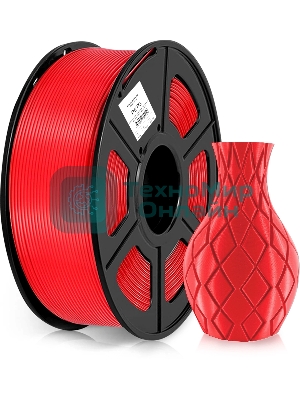 Пластик для принтера 3D Cactus CS-3D-PETG-1KG-T-RED PETG d1.75мм 1кг 1цв.