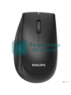 Мышь беспроводная Philips SPK7627 черный, 1600 dpi, радиоканал, Bluetooth, USB, кнопки - 5