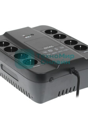 Источник бесперебойного питания Powercom Spider SPD-850N 510Вт 850ВА черный
