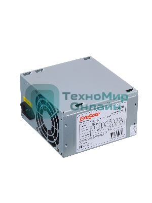 Блок питания ExeGate AA400 (EX253682RUS), 400Вт, 80мм, серый