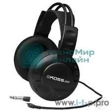 Проводные наушники Koss UR20 черный, полноразмерные, jack 3.5 мм