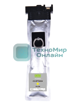 Картридж струйный Cactus CS-EPT9454 (T9454) желтый пигментный (66 мл) для Epson WF-C5290DW/WF-C5790DW