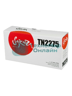 Картридж лазерный Sakura TN2275/TN450 для Brother HL-2220/2230/2240/2242/2250/2270 MFC-7290/7360/7470/7460/7860 DCP-7057/7060/7065/7055 FAX-2840/2890/2990, 2600 к