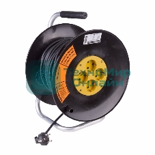 Удлинитель силовой PROconnect на катушке 4 гнезда с/з 40 м 3х1,5 мм² OPTIMA