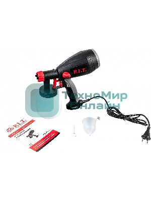 P.I.T Краскораспылитель PSG3020-C МАСТЕР (550Вт,700мл/мин,сопло 2,5 мм,бачок 800 мл,SDS разъем) PSG3020-C