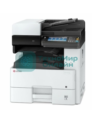 МФУ лазерное Kyocera Ecosys M4132idn (1102P13NL0), A3, ч/б, печ. до 32 стр/мин. (А4) до 17 стр/мин. (А3), скан. до 50 стр/мин., 1200 x 1200 dpi (печать) 600x600dpi (скан.), USB, RJ-45, NFC, Air Print, Mopria