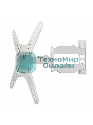 Кронштейн Kromax ATLANTIS-40 белый, Наклонно-поворотный, 22