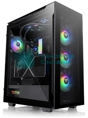 Компьютерный корпус Thermaltake Divider 500 TG ARGb CA-1T4-00M1WN-01 Black/Win/SPCC/Tempered Glass*4/120мм ARGb Fan*3/120мм Standard Fan*1 (527880)