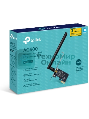 Двухдиапазонный Wi-Fi адаптер TP-Link Archer T2E AC600 PCI Express