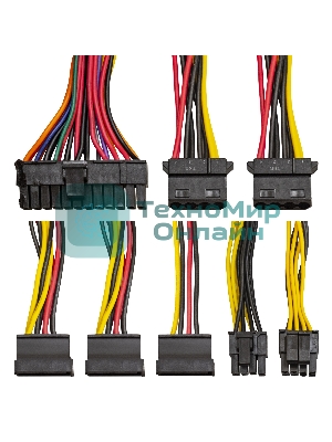 Блок питания ExeGate CP650 (EX292145RUS-PC), 650Вт, 80мм, серебряный