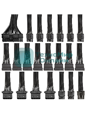 Блок питания ExeGate 900PPH (EX292160RUS), 900Вт, 80 PLUS Bronze, 120мм, черный