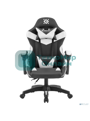 Кресло игровое Defender URANA черный/белый 64058