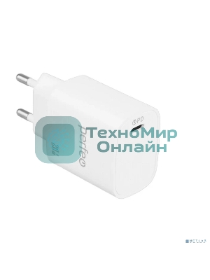 Сетевое зарядное устройство PERFEO с разъемом USB, QC3.0, 18W, белый (I4659)
