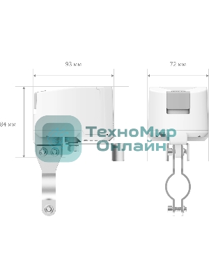 Элеткропривод Aqara VC-X01D белый
