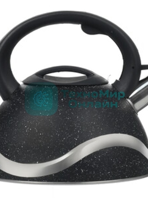 Чайник для плиты со свистком WEBBER BE-0574 3 л черный