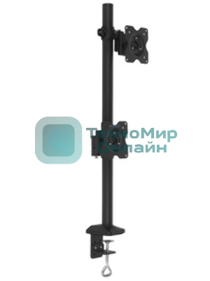 Настольное наклонно-поворотное крепление Kromax OFFICE-5, для 2-х LCD мониторов 13