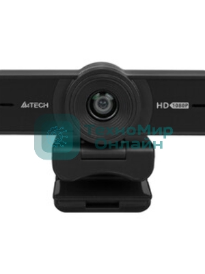 Веб-камера A4Tech PK-980HA 1920x1080, 30 кадр/с, USB Type-A, микрофон (2 шт, шумоподавление), автоматическая фокусировка, автоосвещение, универсальное крепление