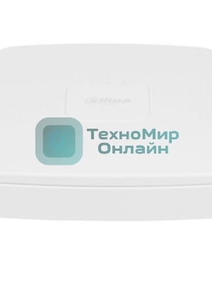 Видеорегистратор IP Dahua 8-канальный 4K и H.265+. Входящий поток до 160 Мбит/с; сжатие: H.265+, H.265, H.264+, H.264; разрешение записи до 12Мп; накопители: 2 SATA III до 20Тбайт; воспроизведение: 8кн